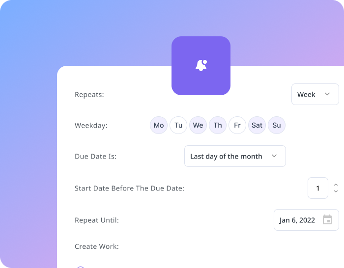 Never miss a deadline again