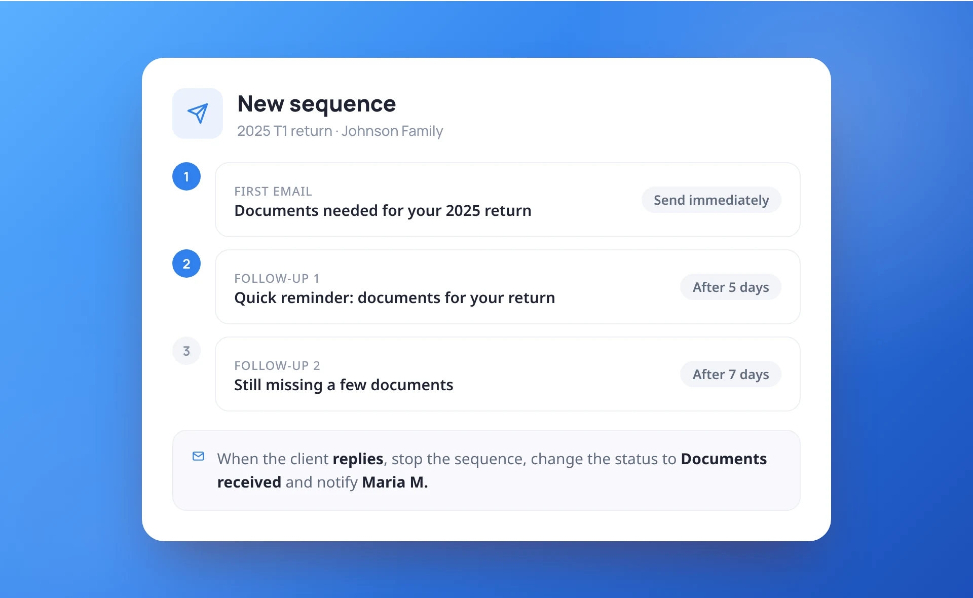 Email Sequences in ProCharted